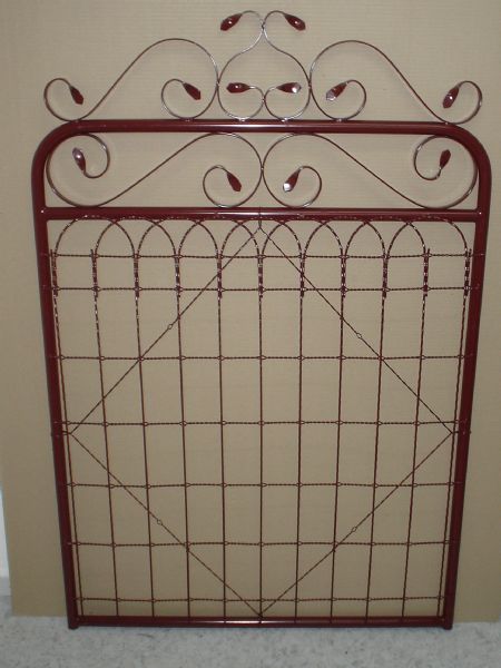 Big Red Heritage Wire gate- Glenferrie 1 Big Red Heritage Wire gate- Glenferrie
